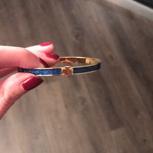 Kate Spade Bangle (blue glitter)